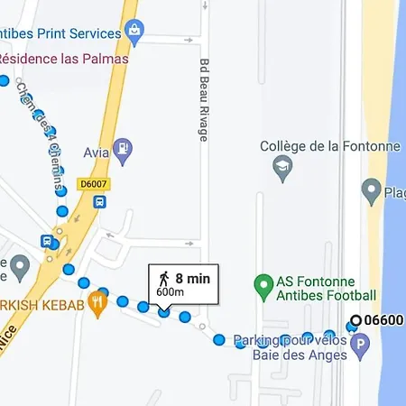 Apartment Studio In Antibes